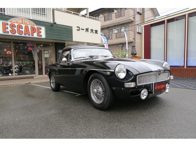 MGB(MG) 1800ウェーバー OD付4速マニュアル 左ハンドル ワイヤーホイル 中古車画像