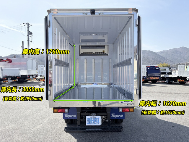 キャンター冷蔵冷凍車