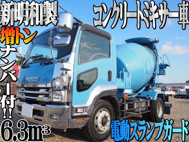 フォワードミキサー車