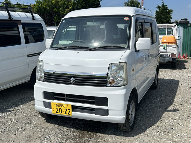 エブリイワゴンウィズ 車いす移動車 リヤシート付 電動固定式