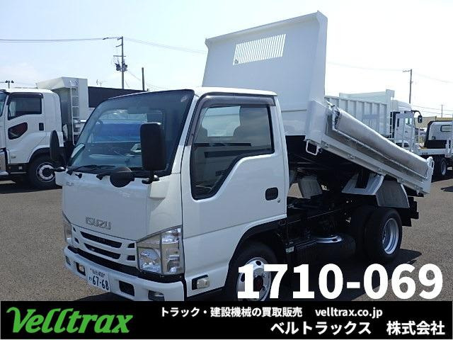 エルフ3.0 強化ダンプ フルフラットロー ディーゼル 4WD