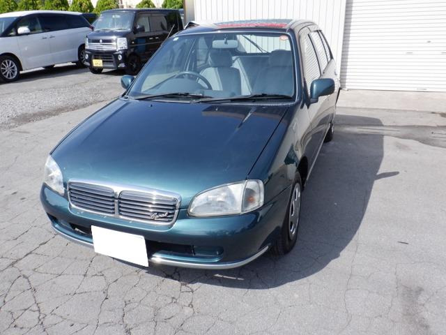 スターレット(トヨタ) 1.3 カラット 4WD　取説 記録簿 スペアキー有 5速マニュアル 中古車画像
