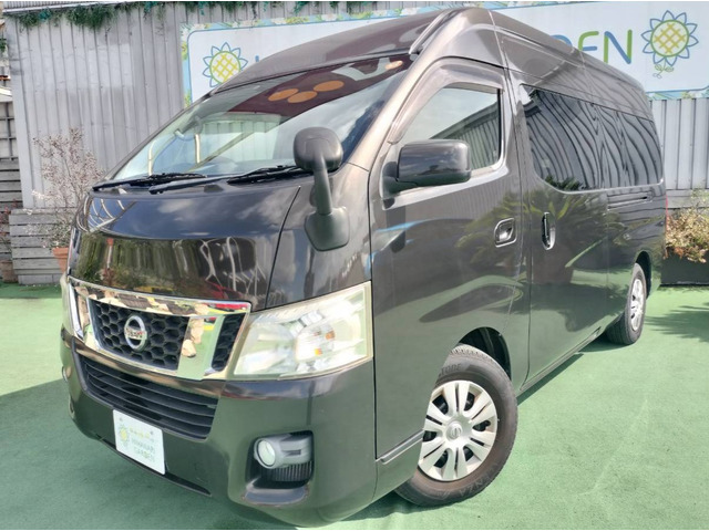 NV350キャラバンワゴン2.5 GX(オートスライドドア付) スーパーロング ハイルーフ 低床