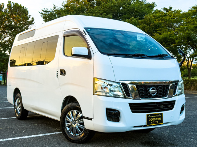 NV350キャラバン2.5 DX スーパーロング ハイルーフ ディーゼル 4WD