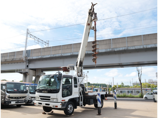 フォワード穴掘建柱車