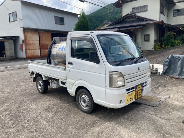 キャリイバン(スズキ) KC エアコン・パワステ 農繁仕様 3方開 4WD タンクローリー 4WD 中古車画像