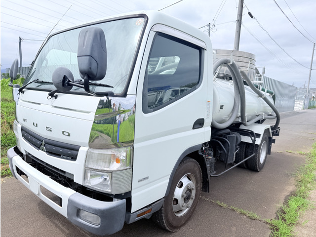 キャンターバキュームカー