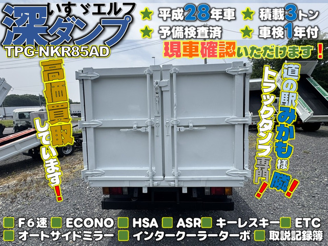 エルフ3.0 ダンプ フルフラットロー ディーゼル