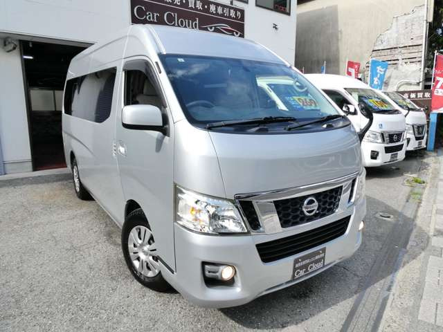 NV350キャラバンワゴン2.5 GX スーパーロング ハイルーフ 低床