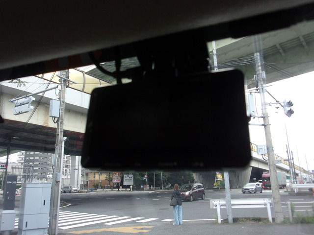 コムテック製ドライブレコーダー。