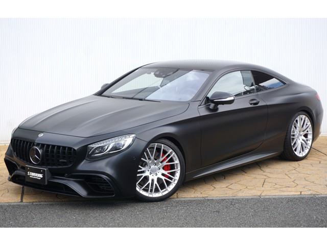Sクラスクーペ(AMG) S63 4マチック 4WD　マットプロテクションフィルム 後期バンパー グリル 中古車画像