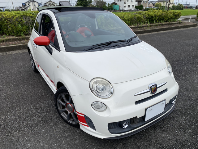 アバルト500C(フィアット) キャンバストップ電動幌★ターボ 中古車画像