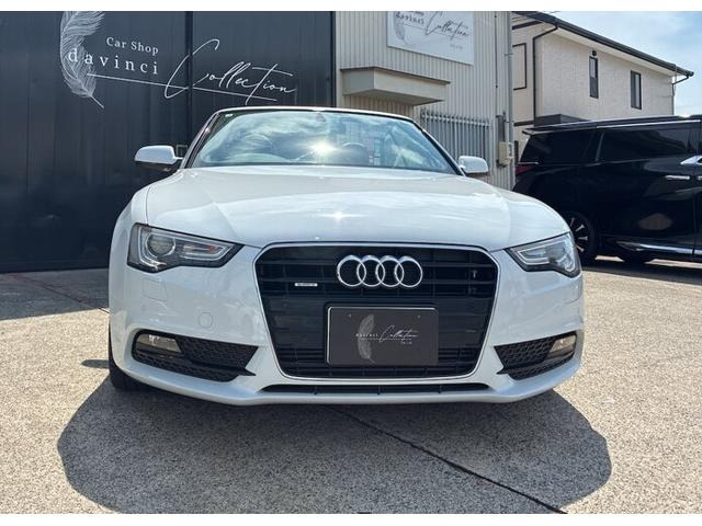 A5カブリオレ（アウディ）2.0 TFSI クワトロ 4WD　ナビ  オープンカー 本革 パワーシート 中古車画像