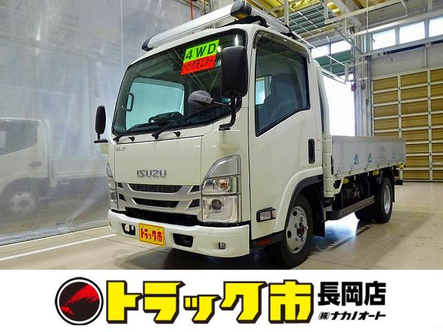エルフ3.0 ハイキャブ セミロング フルフラットロー ディーセル 4WD