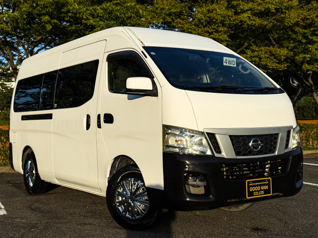 NV350キャラバン2.5 DX スーパーロング ハイルーフ ディーゼル 4WD
