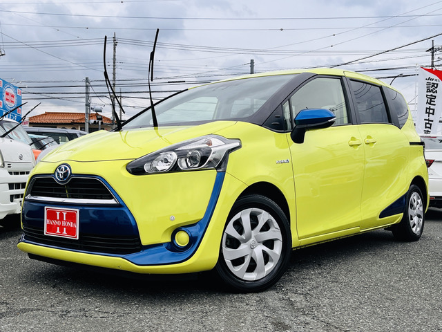 シエンタ(トヨタ) ハイブリッド 1.5 G　純正ナビTV 両側電動 セーフティ 中古車画像