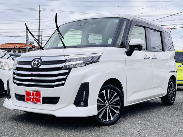 ルーミー(トヨタ) 1.0 カスタム G-T　9インチナビTV バックモニター 中古車画像