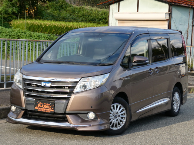 ノア(トヨタ) 1.8 ハイブリッド G　モデリスタエアロ/両側パワースライド 中古車画像