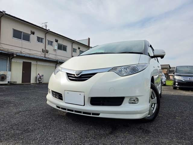 エスティマ（トヨタ）2.4 G 4WD　ワンオーナー ナビTV ETC Bカメラ 中古車画像