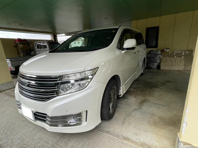 日産 エルグランド 2.5 ライダー 黒クロスシート 4WD マニュアルシート