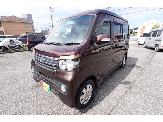 アトレーワゴン(ダイハツ) カスタムターボ RS リミテッド　社外ナビTV左側PスライドドアETC 中古車画像