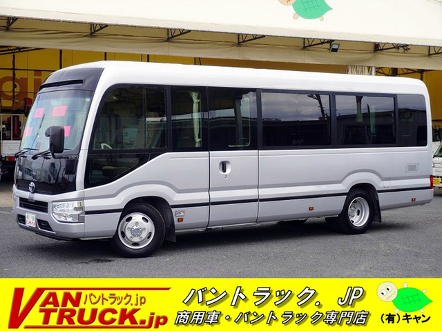コースター(トヨタ) GX ロング　バス 24人乗 自動ドア リア観音 AT 中古車画像