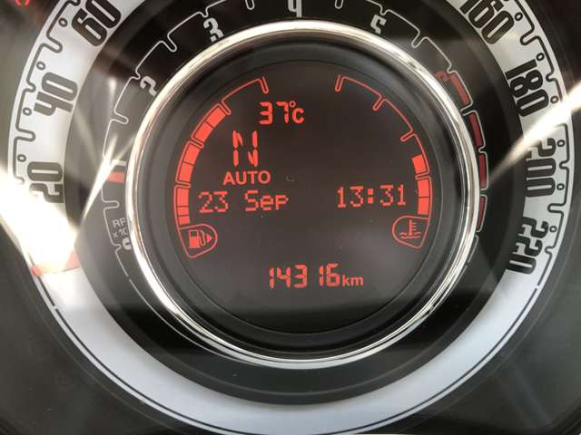 走行14300キロ