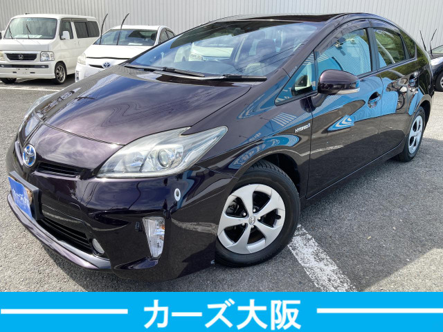 プリウス（トヨタ）1.8 G LEDエディション　I プッシュスタート スマートキー ナビ 中古車画像