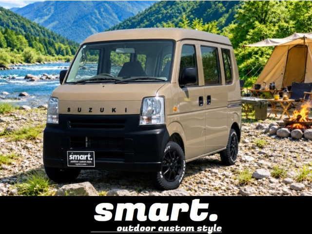 エブリイ(スズキ) PA ハイルーフ　smartカラーパッケージライト 中古車画像