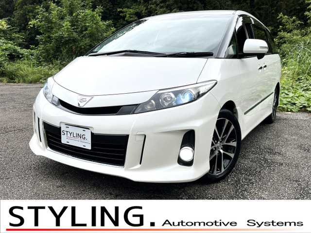 エスティマ(トヨタ) 2.4 アエラス　リアモニター 両側パワースライド 中古車画像