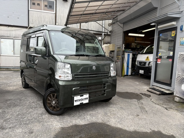 エブリイ(スズキ) PC リミテッド レーダーブレーキサポート ハイルーフ　SDナビ フルセグ 2.0ETC Bカメ 中古車画像