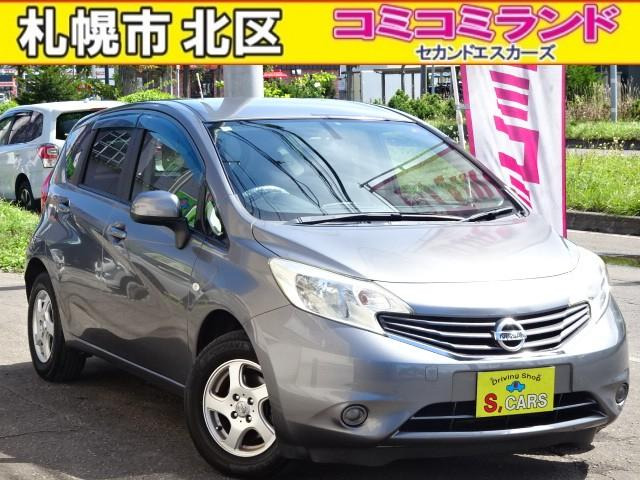 ノート(日産) 1.2 X　事故無し 保証1年 純正ナビ 地デジ 中古車画像