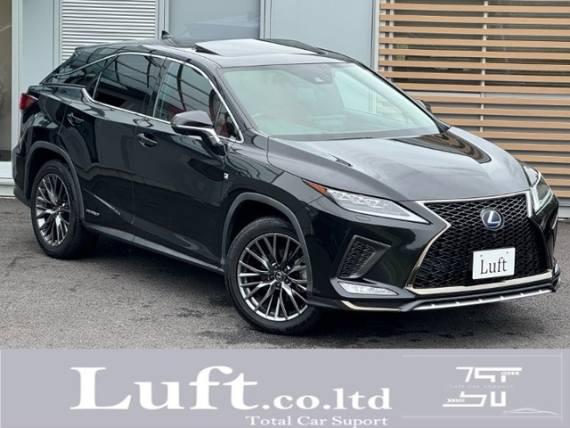 RX(レクサス) 450h Fスポーツ 4WD　後期/鑑定済/サンルーフ/赤革/純正ナビ 中古車画像