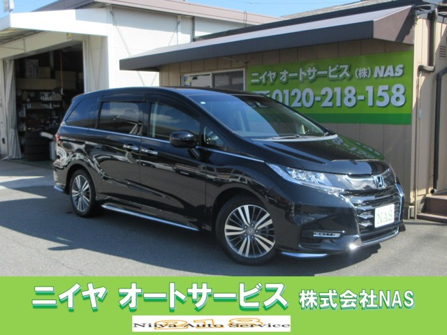 オデッセイ(ホンダ) 2.4 G エアロ ホンダ センシング　ギャザーズ9インチインターナビ フルセグTV 中古車画像