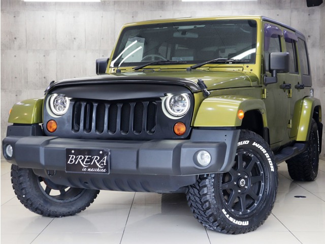 ラングラー(ジープ) アンリミテッド サハラ 4WD　ブレラOGカスタム サイドカメラ 中古車画像