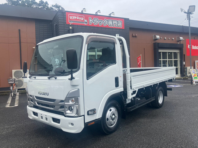 エルフ(いすゞ) 3t積・平ボディ・セミロング・ワイド 中古車画像