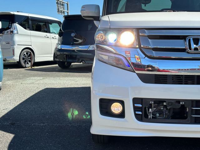ホンダ N-BOXカスタム G Lパッケージ ☆バックカメラ☆ETC☆片側電スラ