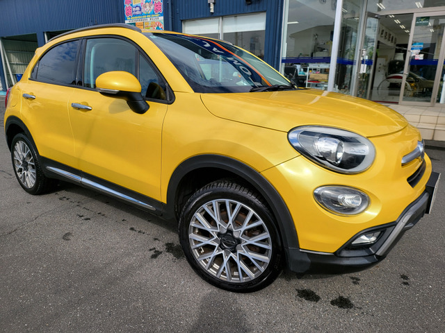 フィアット500X（フィアット）イエロークロス 4WD　ターボ クルーズコントロール 中古車画像