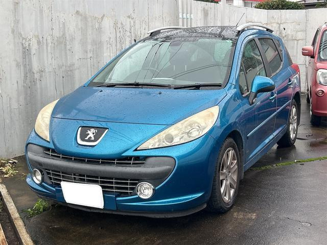 207SW（プジョー）1.6　ETC バックカメラ ナビ TV CD 中古車画像