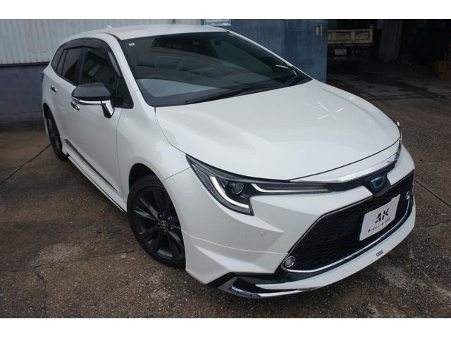 カローラツーリング(トヨタ) 1.8 ハイブリッド W×B　モデリスタエアロ 前後ドライブレコーダー 中古車画像