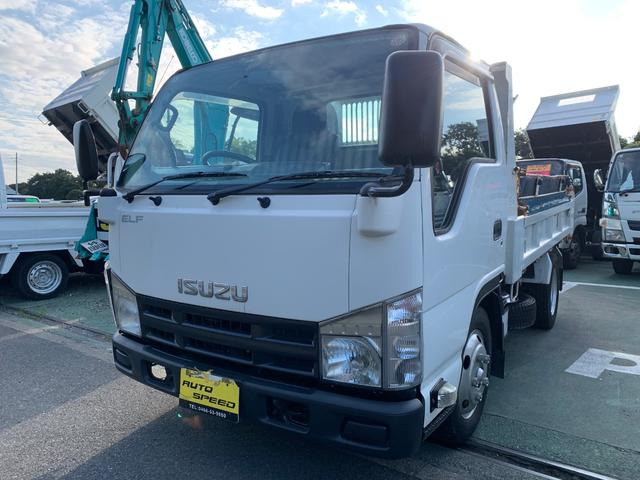 エルフ(いすゞ) フラットローダンプ 全低床 2t 中古車画像