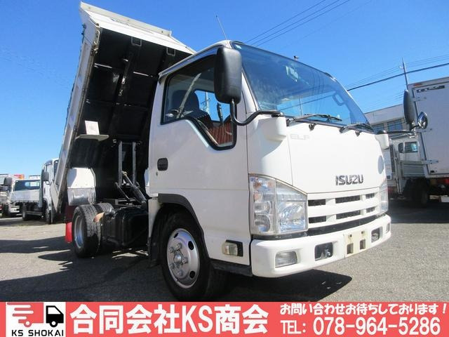 エルフ(いすゞ) ダンプ 極東開発製 3tダンプ MT 中古車画像