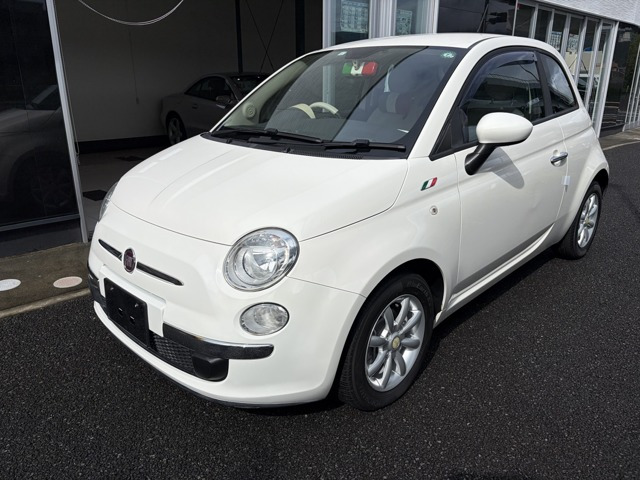 500(フィアット) 1.2 ポップ　革調シートカバー スペアキー有 中古車画像