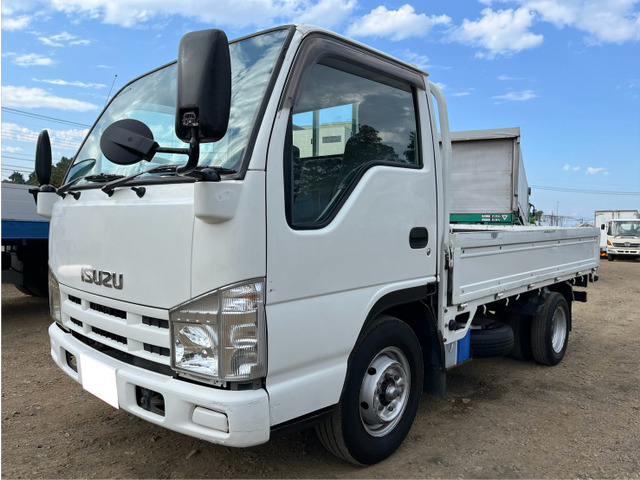 エルフ(いすゞ) 10尺平積載1.5tジャストローAT検付 中古車画像