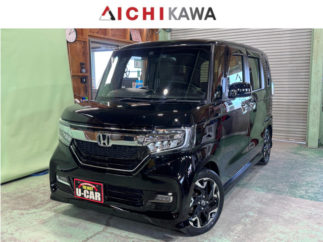 N-BOXカスタム(ホンダ) G EX ターボ ホンダセンシング　8型ナビ/両側電動S/禁煙 中古車画像
