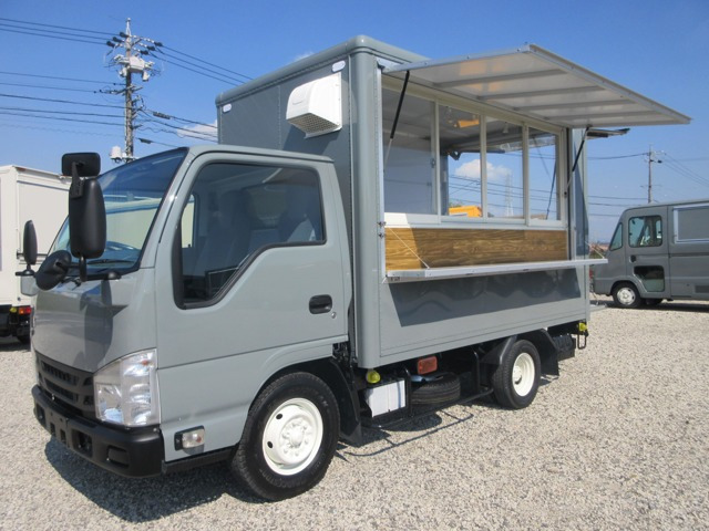 エルフ(いすゞ) キッチンカー 新規製作車両 新品厨房設備 中古車画像