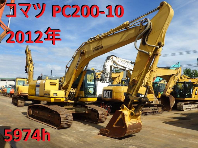 コマツ(国産車その他) 油圧ショベル　PC200-10★5974h★2012年 中古車画像