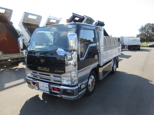 エルフ(いすゞ) 積載3t 強化ダンプ 電動コボレーン 中古車画像