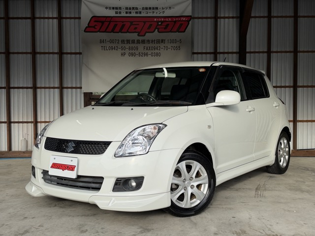 スイフト(スズキ) 1.3 XG エアロ　5速MTマニュアル ナビ スマートキー 中古車画像