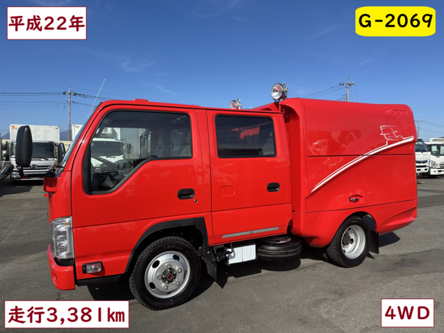 エルフ(いすゞ) 消防車 Wキャブ 4WD 中古車画像